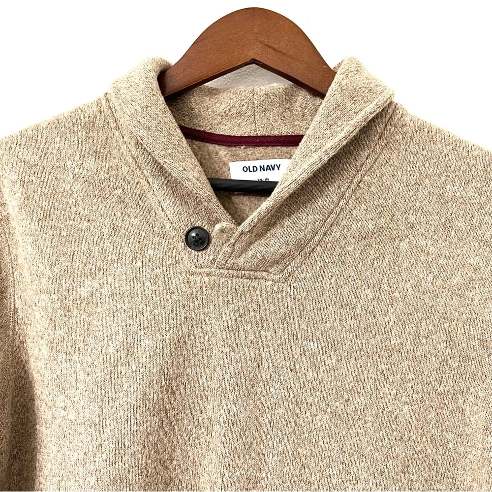 Old Navy Boys XXL Shawl Collar Knit Pullover